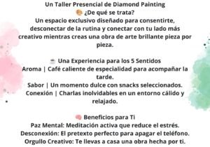 Talleres, presenciales.